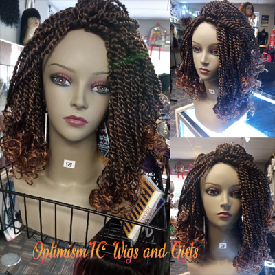 Sharelle Wigs Color as shown 4/27Twist 