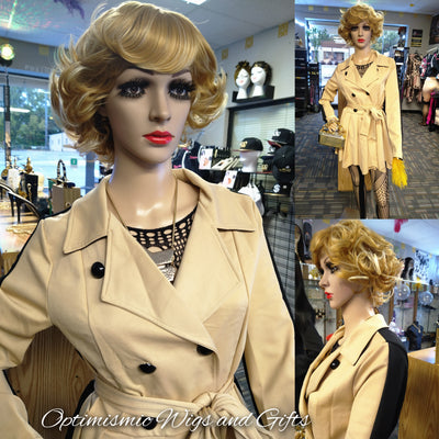Buy Lucille blonde wigs in St Paul at Optimismic Wigs and Gifts.