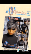 Tori Gray Pixie Cut Synthetic Glueless Wigs $69 at OptimismIC Wigs and Gifts Shop Saint Paul Minnesota