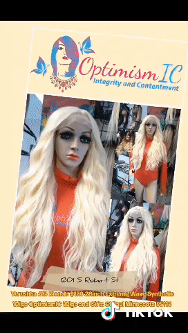 Verushka 613 Blonde 28inch Extreme Wave Synthetic Wigs OptimismIC Wigs and Gifts 1201 S Robert St 
St Paul Minnesota 55118
www.optimismicwigsandgiftshop.com 612-807-2442
#wigs #wigsonhand #613blondewig #optimismicwigsandgiftshop #hairwigs #wigshopping 
