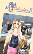 Wigs Wendy Blonde Ombre 28 inch Synthetic body wave Wigs $69 at Optimismic Wigs and Gifts 1201 S Robert Street St Paul MN