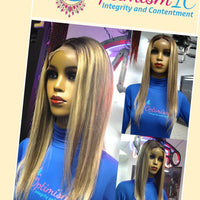 Aleksandra $295 Human Hair Balayage Blonde Wigs OptimismIC Wigs and Gifts St Paul Minnesota - OptimismIC Wigs and Gifts