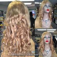 Amore $195 100% Honey Blonde Human Hair Body Wave Wigs 22inches Optimismic Wigs and Gifts West St Paul MN - OptimismIC Wigs and Gifts