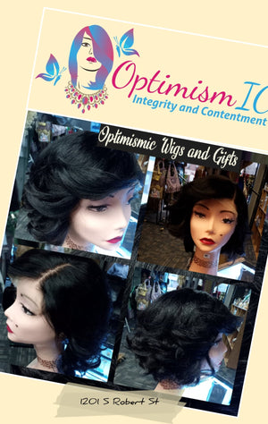 Ashlund 4x4 transparent lace black $99 100% Human Hair Lace Front Wig Optimismic Wigs and Gifts St Paul Minnesota 55118 - OptimismIC Wigs and Gifts