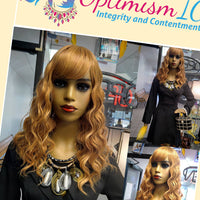 Auburn 350 Wigs at Optimismic Wigs and Gifts . Auburn Synthetic Fashion body wave Wig $25 Optimismic Wigs and Gifts West St Paul MN