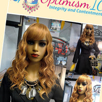 Auburn Synthetic Fashion body wave Wig $25 Optimismic Wigs and Gifts West St Paul MN - OptimismIC Wigs and Gifts