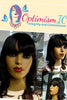 Black 14 inch Human Hair Wig bangs glueless 180 density $52 Optimismic Wigs and Gifts St Paul MN.