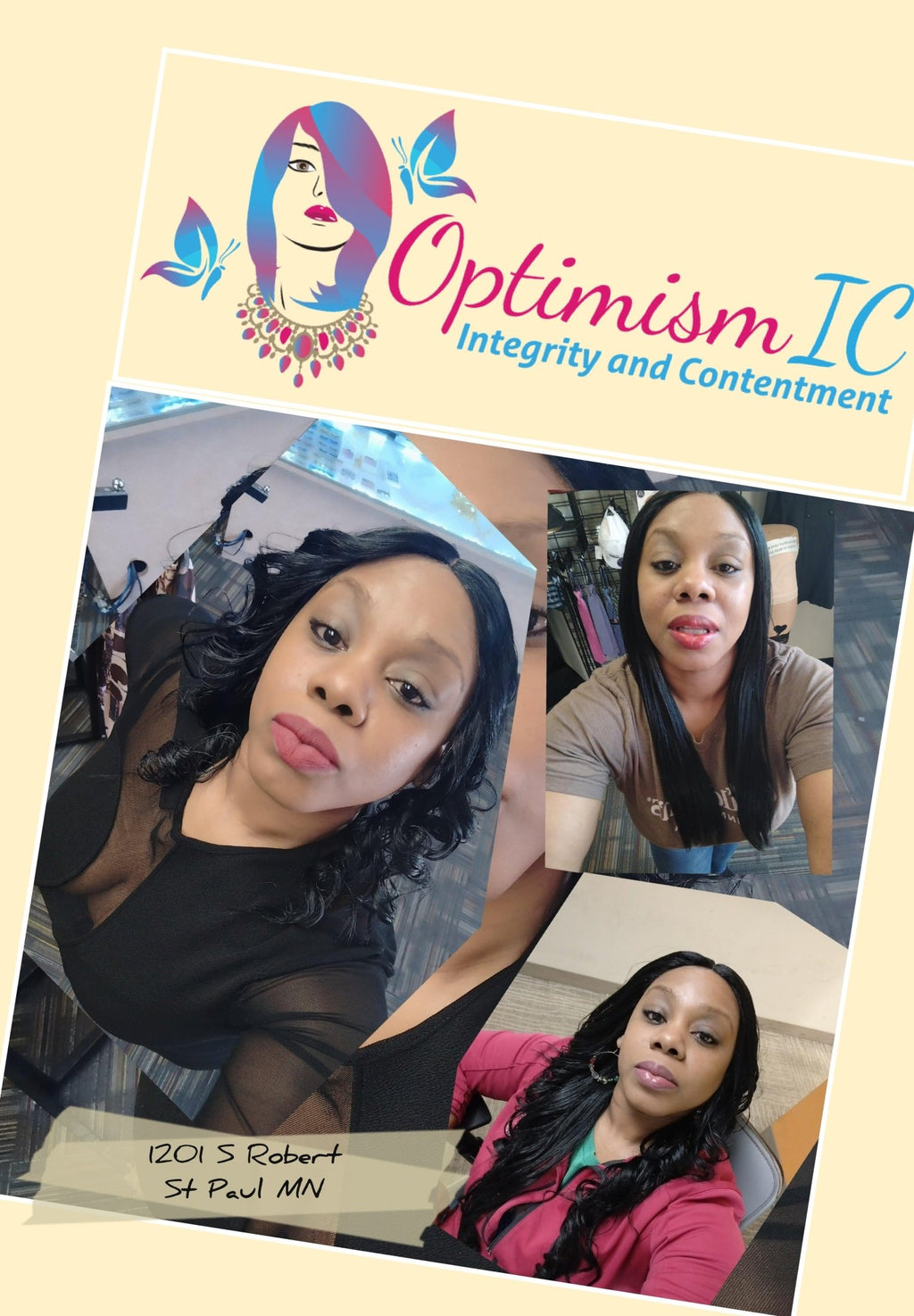 Black $59 Synthetic Transparent Lace Fashion Lace Front Wig Optimismic Wigs and Gifts West St Paul - OptimismIC Wigs and Gifts