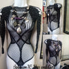 Black Patterned Sparkle Cover ups $5 OptimismIC Wigs and Gifts West St Paul - OptimismIC Wigs and Gifts