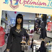 Black Trench Coat $25 Optimismic Wigs and Gifts West St Paul MN 55118 - OptimismIC Wigs and Gifts