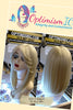 Blonde synthetic glueless bob Wig with bangs $59 Optimismic Wigs and Gifts St Paul MN. Wigs under $60. Gifts under $60