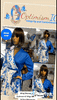 blue and white kimono style wrap dresses optimismic wigs and gifts st paul mn