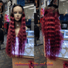 Burgundy 32 inch Synthetic 99J Fashion Wig with Waves $59 Optimismic Wigs and Gifts West St Paul MN - OptimismIC Wigs and Gifts