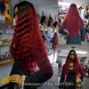 Burgundy 32 inch Synthetic 99J Fashion Wig with Waves $59 Optimismic Wigs and Gifts West St Paul MN - OptimismIC Wigs and Gifts