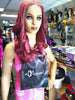 burgundy HD Lace 26inch Synthetic Lace Front Wigs at Optimismic Wigs and Gifts St Paul MN