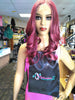 burgundy HD Lace 26inch Synthetic Lace Front Wigs at Optimismic Wigs and Gifts st paul mn