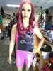 burgundy HD Lace 26inch Synthetic Lace Front Wigs at Optimismic Wigs and Gifts st paul mn