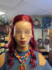 Burgundy Human Hair Lace Front Wig $265 OptimismIC Wigs and Gifts St Paul MN