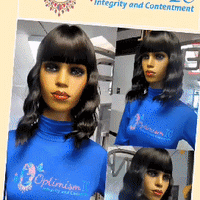 Coco Black Body Wave Synthetic Bang Wigs OptimismIC Wigs and Gifts St Paul Minnesota $69