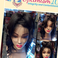 Countess 13x6 hd lace black 100% Human Hair Lace Front Wig $195 Optimismic Wigs and Gifts St Paul 55118 - OptimismIC Wigs and Gifts