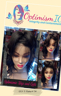 Countess 13x6 hd lace black 100% Human Hair Lace Front Wig $195 Optimismic Wigs and Gifts St Paul 55118 - OptimismIC Wigs and Gifts
