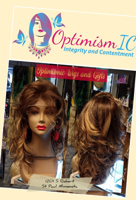Dazzling Balayage 13x6 HD Lace 2 $99 100% Human Hair Lace Wig at Optimismic Wigs and Gifts West St Paul MN - OptimismIC Wigs and Gifts