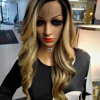 Destiny Blonde HD Lace Balayage 26inch Synthetic Wigs $79 at Optimismic Wigs and Gifts St Paul MN 55118