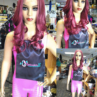 Ebony HD Lace 26inch Synthetic Lace Front Wigs at Optimismic Wigs and Gifts - OptimismIC Wigs and Gifts