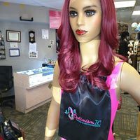 Ebony HD Lace 26inch Synthetic Lace Front Wigs at Optimismic Wigs and Gifts - OptimismIC Wigs and Gifts