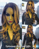 Fortune HD Lace 13x6 Chocolate 26 inch Balayage synthetic body wave Wigs $79 at Optimismic Wigs and Gifts St Paul MN