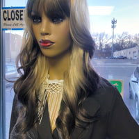 Gaia Ombre Copper Synthetic Glueless Wigs 26inch $69 Optimismic Wigs and Gifts St Paul MN 55118 - OptimismIC Wigs and Gifts