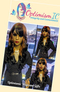 Gaia Ombre Copper Synthetic Glueless Wigs 26inch $69 Optimismic Wigs and Gifts St Paul MN 55118 - OptimismIC Wigs and Gifts