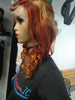 Galaxia Gold Copper Burgundy 13X6 HD Lace 26 inch Human Hair Wigs Body Wave $195 - OptimismIC Wigs and Gifts