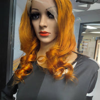 Ginger 350 13x6 HD Lace 22inch 180 Density Human Hair Wig $195 Optimismic Wigs and Gifts St Paul MN - OptimismIC Wigs and Gifts