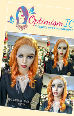 Ginger 350 13x6 HD Lace 22inch 180 Density Human Hair Wig $195 Optimismic Wigs and Gifts St Paul MN - OptimismIC Wigs and Gifts