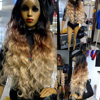 Wigs Goddess Lace 3 Colored body wave 32 inch Lace Front Wigs $69 Optimismic Wigs and Gifts - OptimismIC Wigs and Gifts