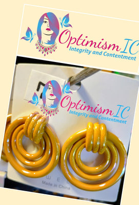 Goldenrod Earrings $7 OptimismIC Wigs and Gifts - OptimismIC Wigs and Gifts