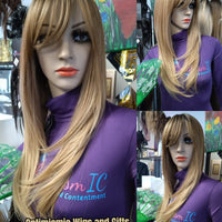 Hailey Blonde Ombre Synthetic 28 inch Wigs $59 - OptimismIC Wigs and Gifts