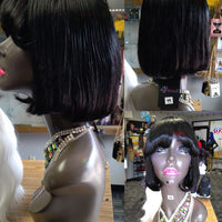hair wigs for black women in minnesota at optimismic wigs and gifts. Pageboy black 12 inch glueless Human Hair bob wigs $99 Optimismic Wigs and Gifts. Shop Black Human Hair Wigs near me.