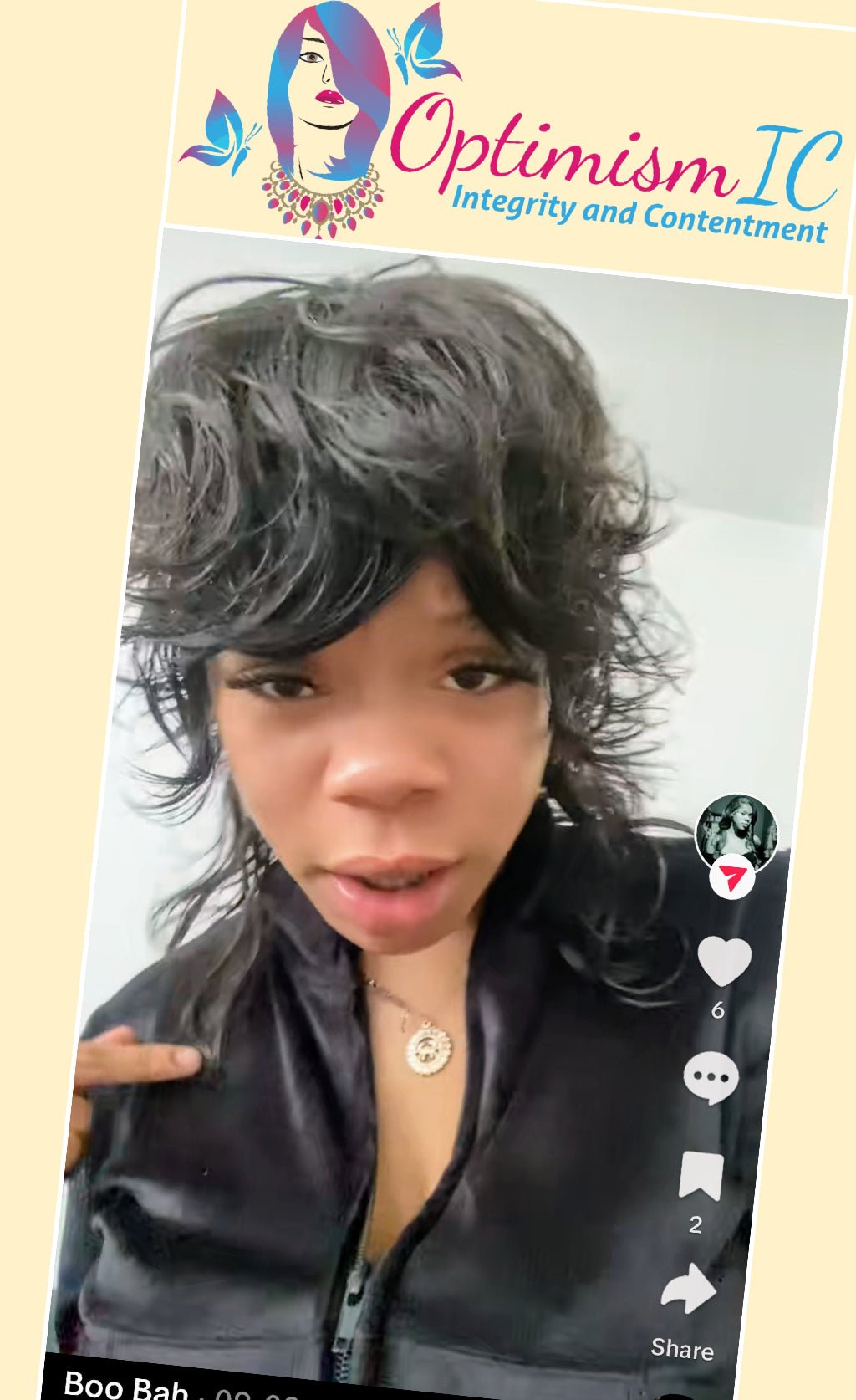 Human Hair Mullet black glueless mullet wig $62 OptimismIC Wigs and Gifts Shop West St Paul MN - OptimismIC Wigs and Gifts