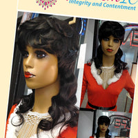 Human Hair Wig black glueless Mullet wigs $68 Optimismic Wigs and Gifts Shop West St Paul MN - OptimismIC Wigs and Gifts
