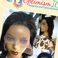 Human hair wigs at Optimismic Wigs and Gifts. 13x6 HD Lace black Human Hair Lace Front Wig $78 Optimismic Wigs and Gifts Shop West St Paul MN