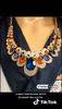 jewel toned crystal necklace set $25 optimismic wigs and gifts st Paul Minnesota.