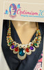 Jewel Toned Statement Necklace $25 OptimismIC Wigs and gifts saint Paul MN. Gifts for $25.