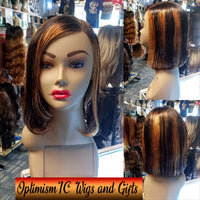 Kaprise $75 100% Human Hair Lace Front Wig Optimismic Wigs and Gifts St Paul Minnesota 55118 - OptimismIC Wigs and Gifts