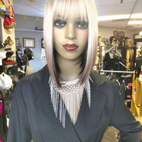 Buy kara ombre two toned bob wigs with bangs at optimismic wigs and gifts shop.