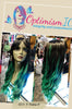 Khelani $25 Green Ombre wigs | OptimismIC Wigs and Gifts - OptimismIC Wigs and Gifts