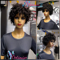 Lauren Wig Kinky Curly Glueless Black $69 at Optimismic Wigs and Gifts St Paul Minnesota - OptimismIC Wigs and Gifts