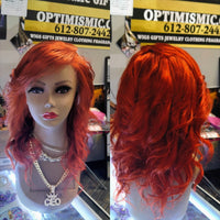 Majesty 350 Ginger 13x6 HD Lace $195 20 inch 100% Human Hair Lace Front Wigs Optimismic Wigs and Gifts - OptimismIC Wigs and Gifts