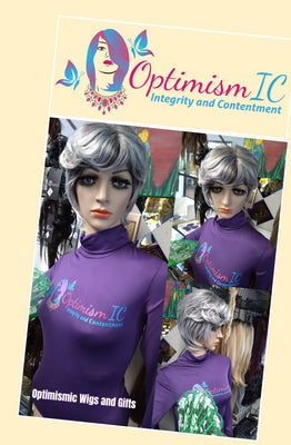 Maude gray synthetic glueless Wigs $59 Optimismic Wigs and Gifts - OptimismIC Wigs and Gifts